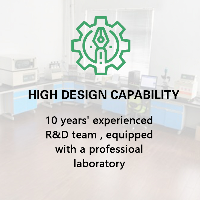 High design capability 