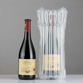 Wine bottle airbag packaging 