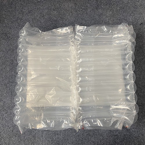 End cap air bag packaging 