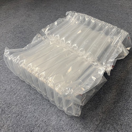 End cap air bag packaging 
