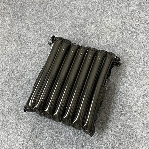 Black air column bag for photo frame